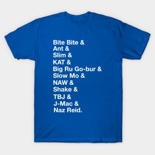 Timberwolves Nicknames T-Shirt